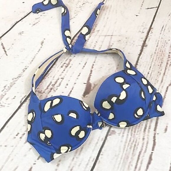 ✨VS Blue Polka Dot Bikini Set✨ - Picture 2 of 7